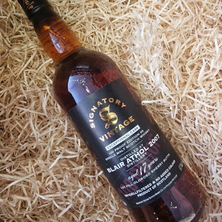 Signatory 100 Proof Exceptional Cask Blair Athol 2007 17yo