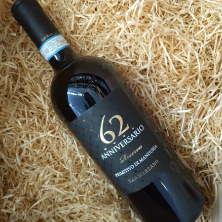 San Marzano Anniversario 62 Primitivo di Manduria Riserva 2020