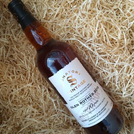 Signatory 100 Proof Glen Rothes 2015 10yo