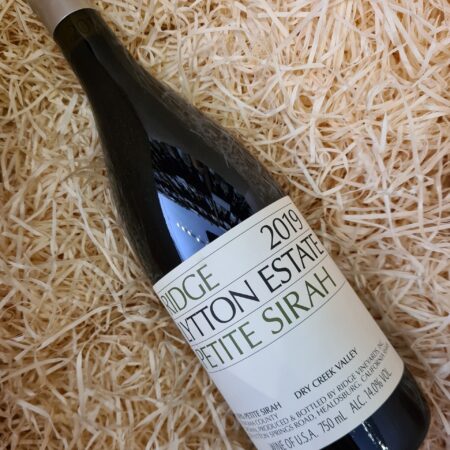 Ridge Lytton Estate Petite Sirah 2019